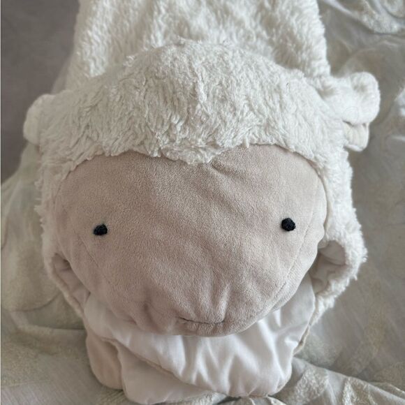 Pottery Barn Kids Lamb Plush Play Mat - Picture 2 of 3